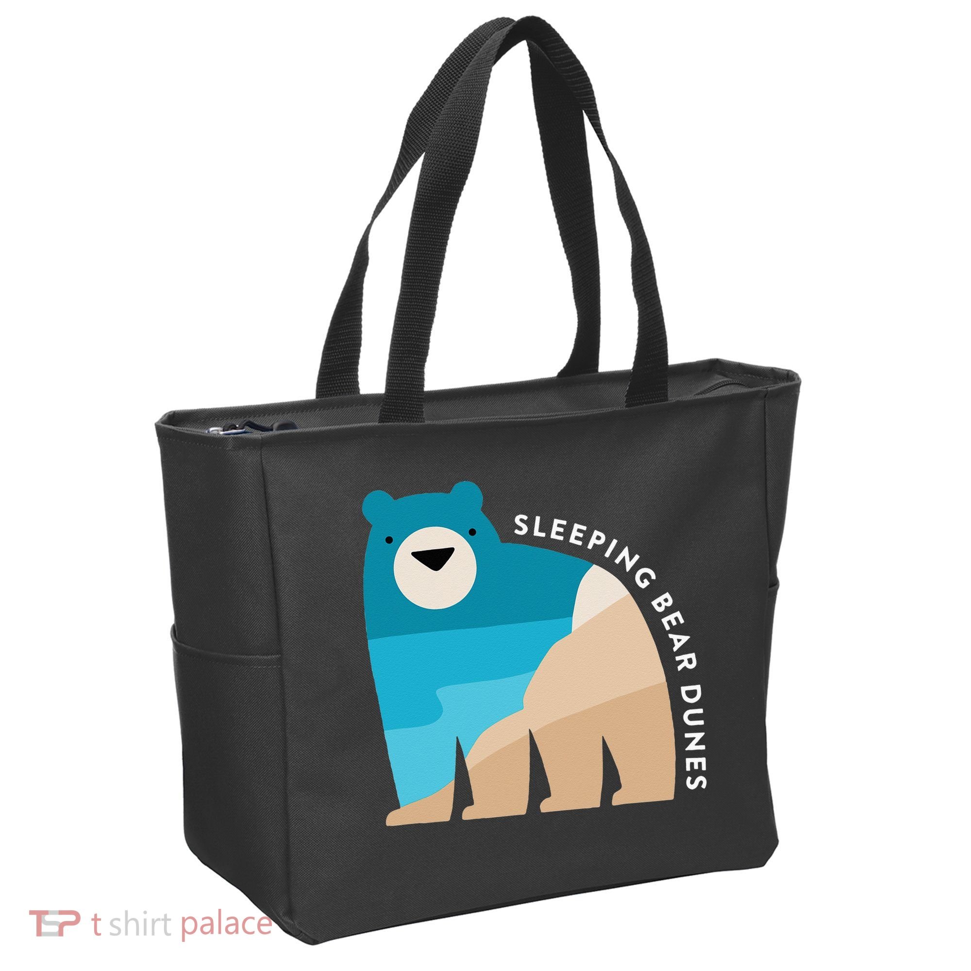 Sleeping Bear Dunes Michigan National Park Souvenir Gift Tote Bag