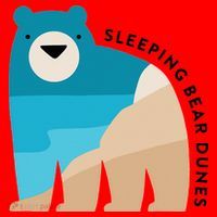 Sleeping Bear Dunes Michigan National Park Souvenir Gift Santa Hat thumb 1