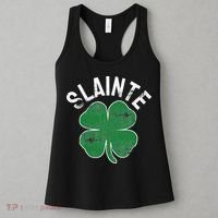 Slainte Beer Drinking Irish ST PATRICKS DAY Shamrock Women's Tank Top thumb 3