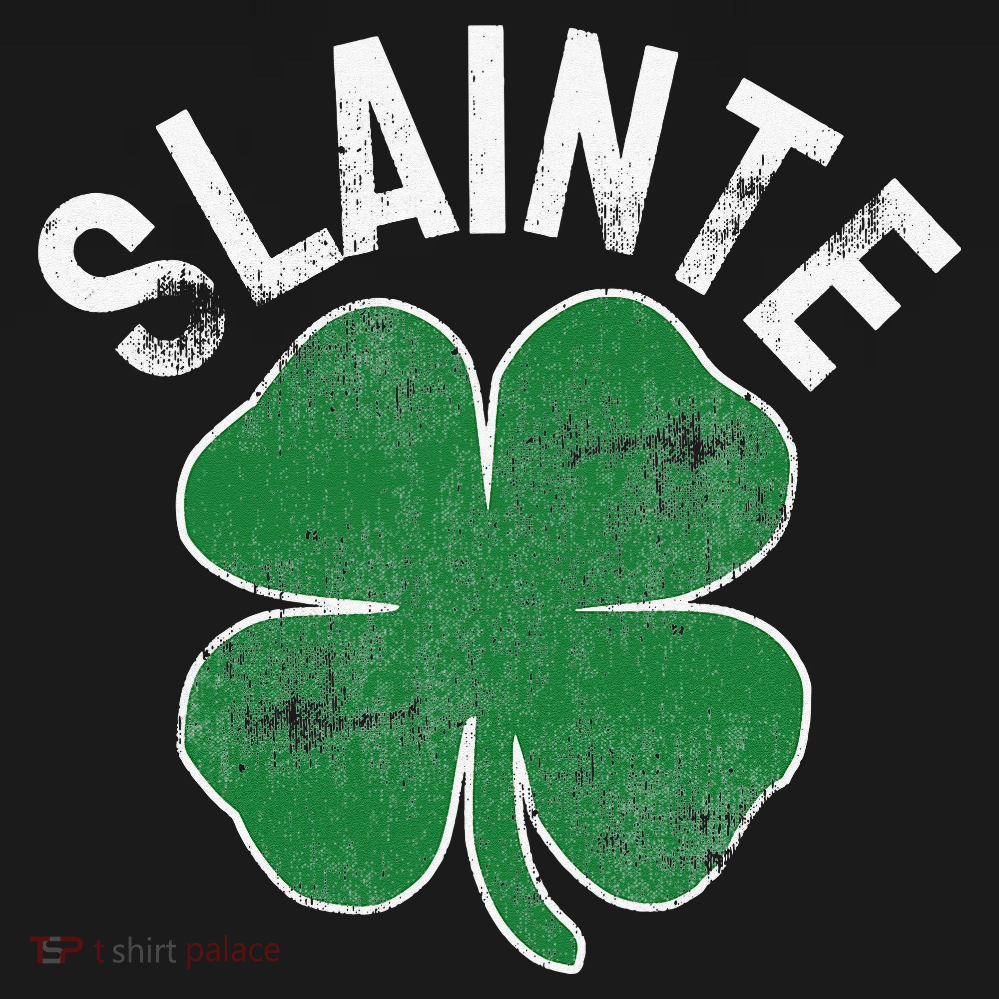 Slainte Beer Drinking Irish ST PATRICKS DAY Shamrock Tank Top