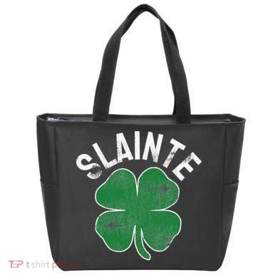 Slainte Beer Drinking Irish ST PATRICKS DAY Shamrock Tote Bag