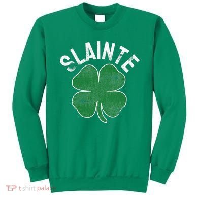 Slainte Beer Drinking Irish ST PATRICKS DAY Shamrock Sweatshirt