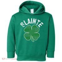 Slainte Beer Drinking Irish ST PATRICKS DAY Shamrock Toddler Hoodie thumb 0