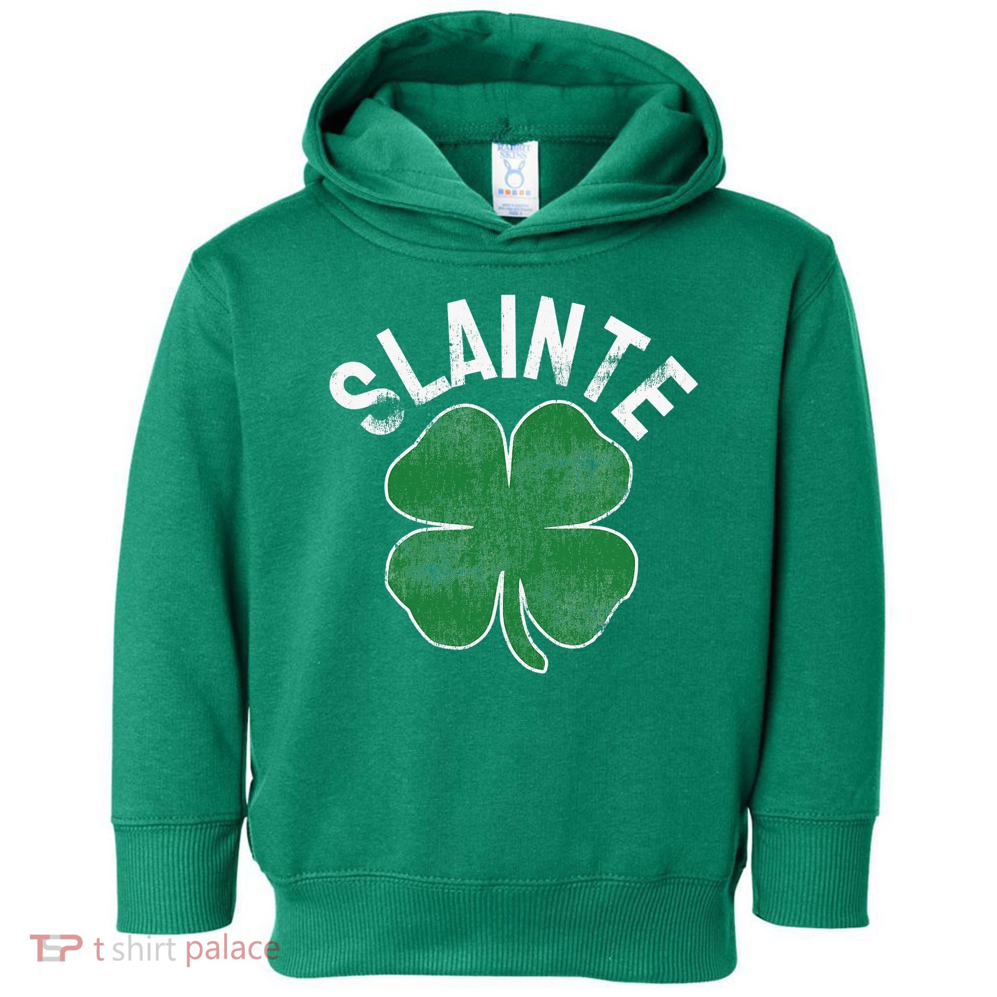 Slainte Beer Drinking Irish ST PATRICKS DAY Shamrock Toddler Hoodie