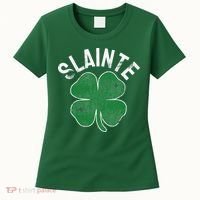 Slainte Beer Drinking Irish ST PATRICKS DAY Shamrock Women's T-Shirt thumb 0