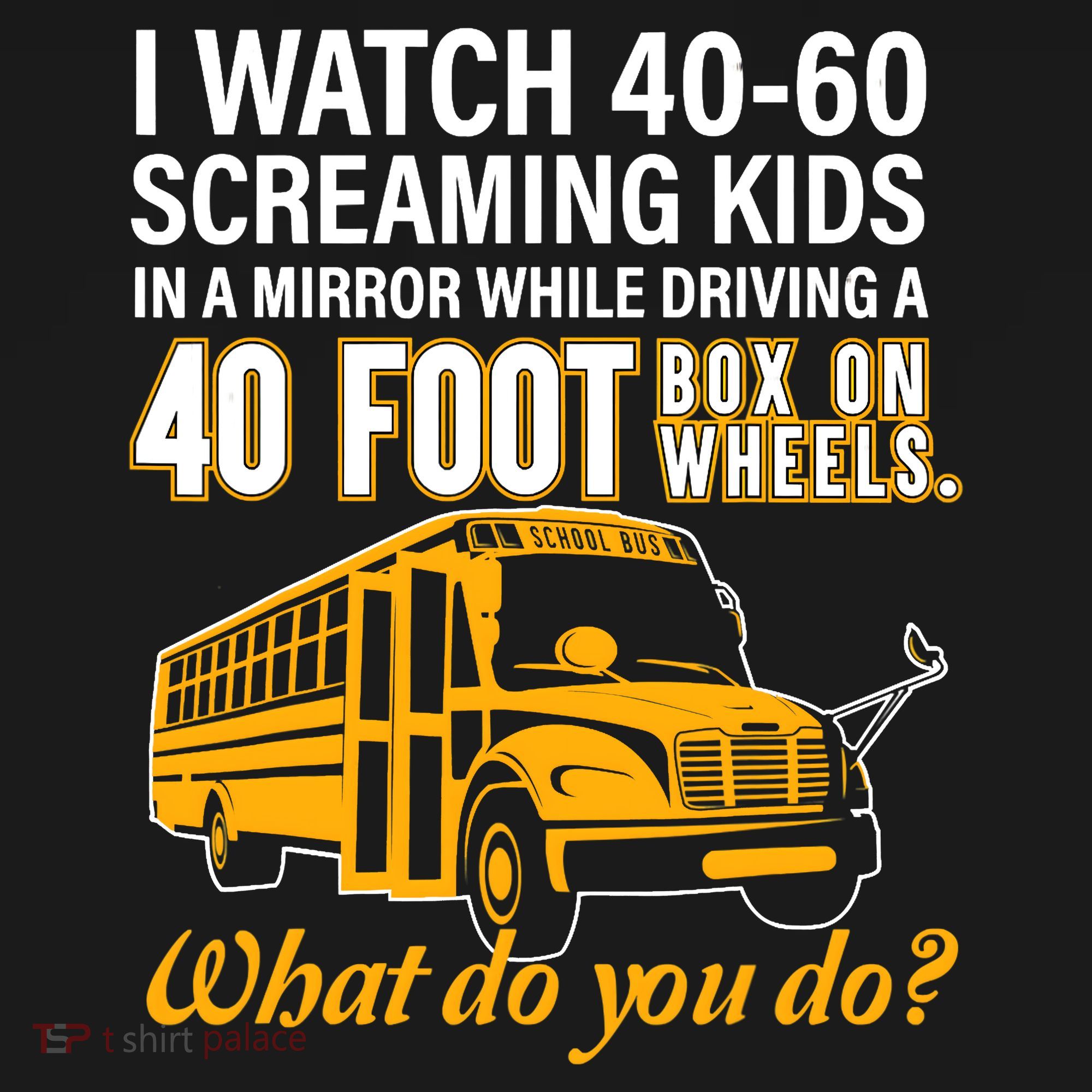 School Bus Driver Watch Screaming Drive Box On Wheels Ornament