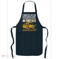 School Bus Driver Watch Screaming Drive Box On Wheels Apron thumb 0