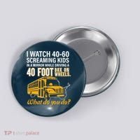School Bus Driver Watch Screaming Drive Box On Wheels Button thumb 0