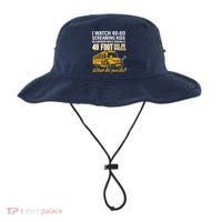 School Bus Driver Watch Screaming Drive Box On Wheels Bucket Hat thumb 0