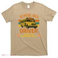 School Bus Driver Going The Additional Mile Vintage Retro T-Shirt thumb 0
