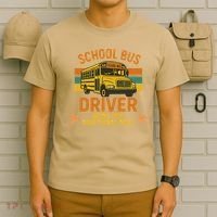 School Bus Driver Going The Additional Mile Vintage Retro T-Shirt thumb 6