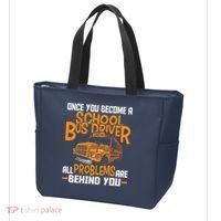 School Bus Driver All Problems Are Behind You Tote Bag thumb 3