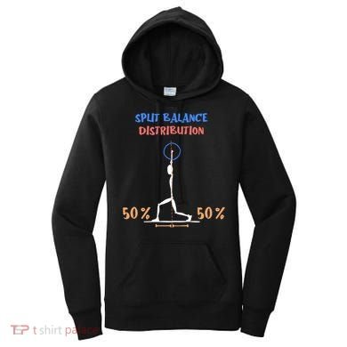 Split Balance Distribution Women's Hoodie