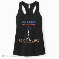 Split Balance Distribution Women's Tank Top thumb 0