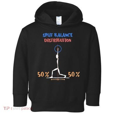 Split Balance Distribution Toddler Hoodie