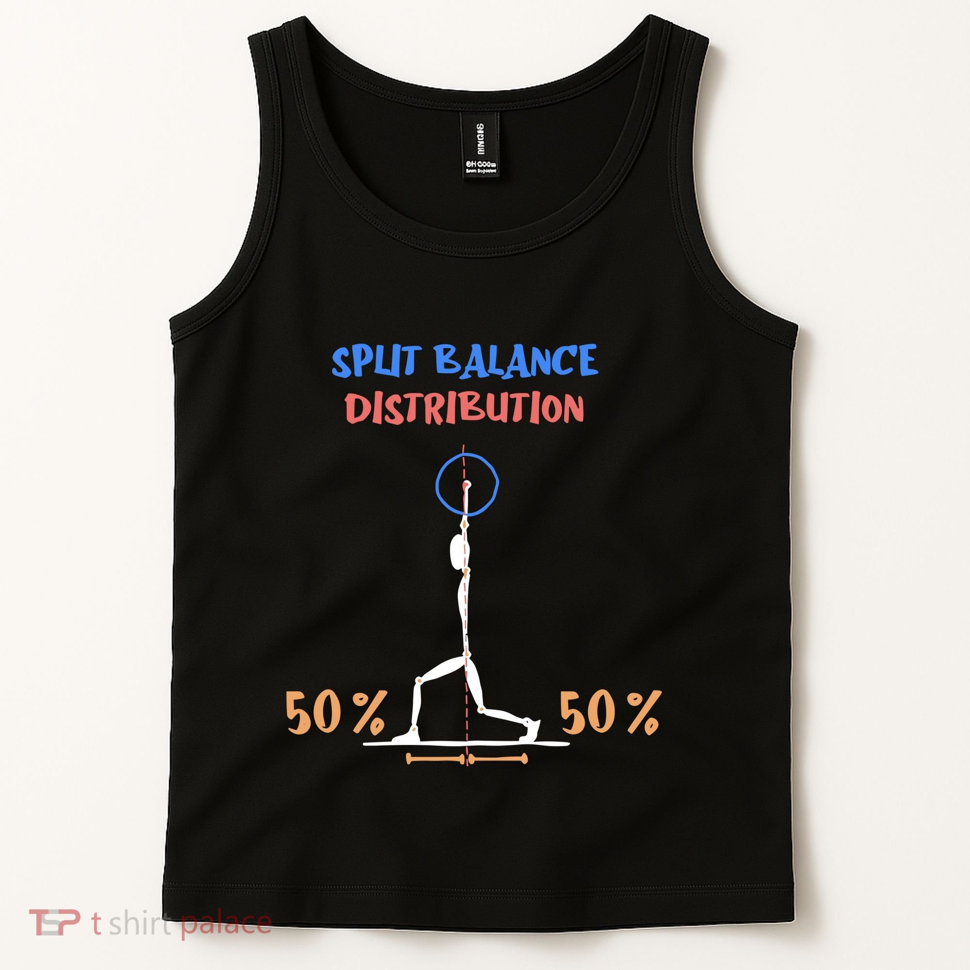Split Balance Distribution Tank Top