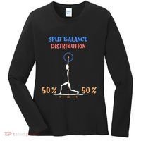Split Balance Distribution Women's Long Sleeve Shirt thumb 0
