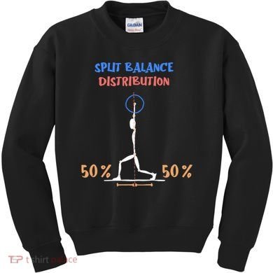 Split Balance Distribution Kids Sweatshirt