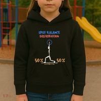 Split Balance Distribution Kids Hoodie thumb 3