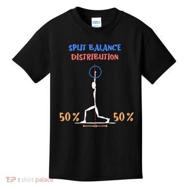 Split Balance Distribution Kids T-Shirt