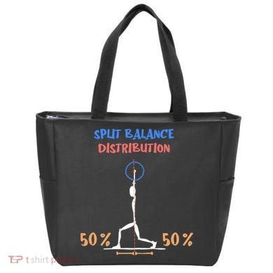 Split Balance Distribution Tote Bag