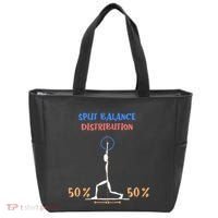 Split Balance Distribution Tote Bag thumb 0