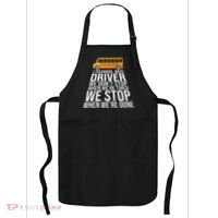 School Bus Driver Never Tired Quote Apron thumb 0