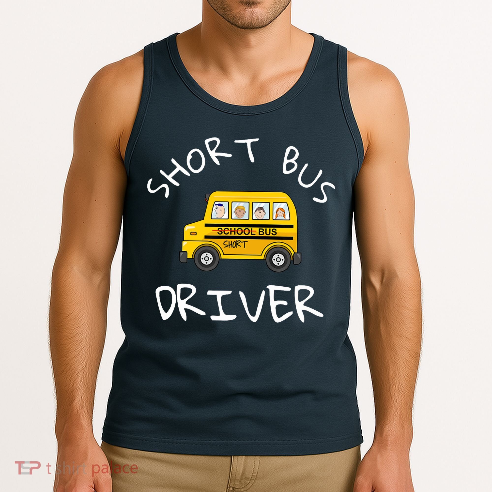 School bus driver Funny Novelty School Bus Driver Tank Top