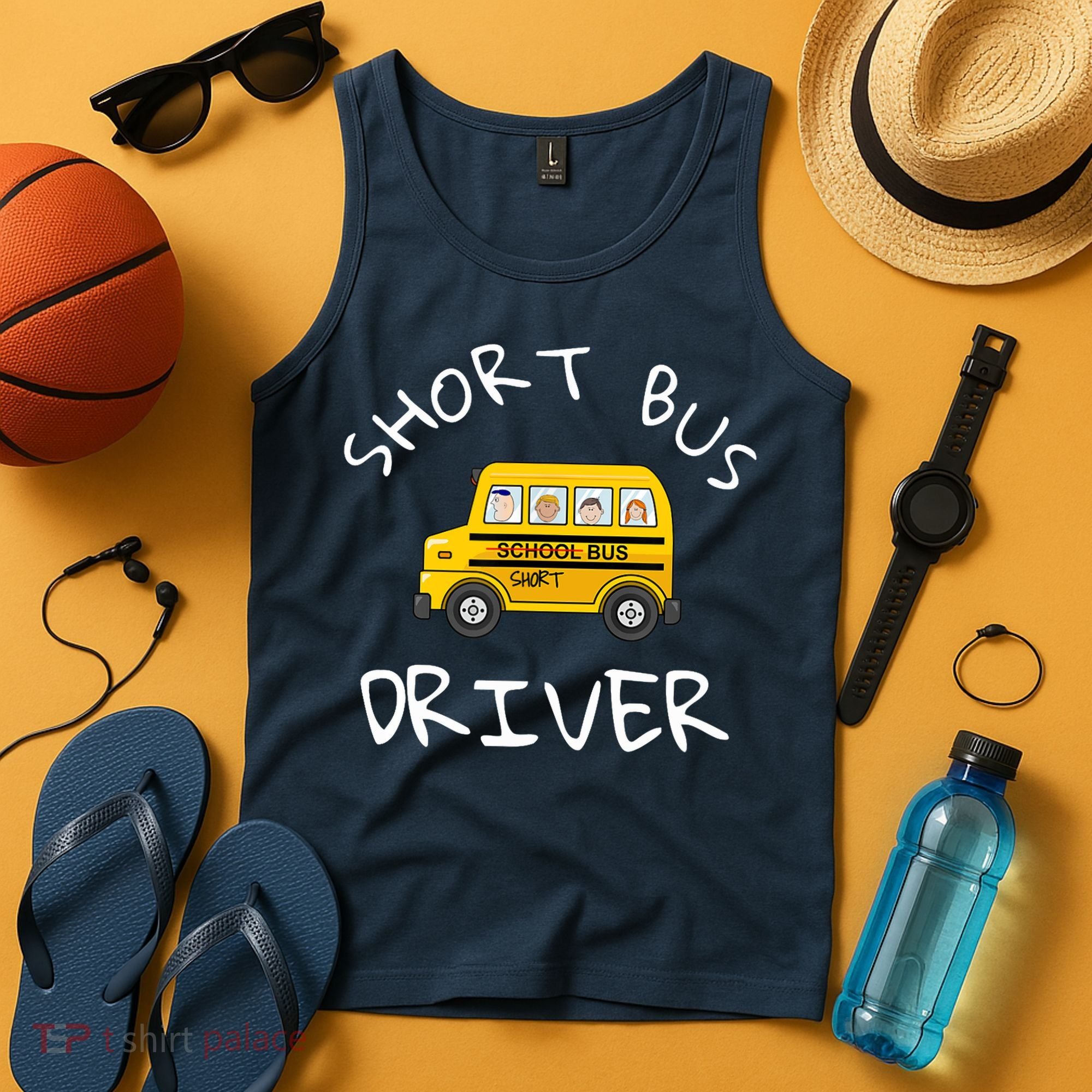 School bus driver Funny Novelty School Bus Driver Tank Top
