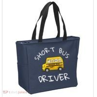 School bus driver Funny Novelty School Bus Driver Tote Bag thumb 2