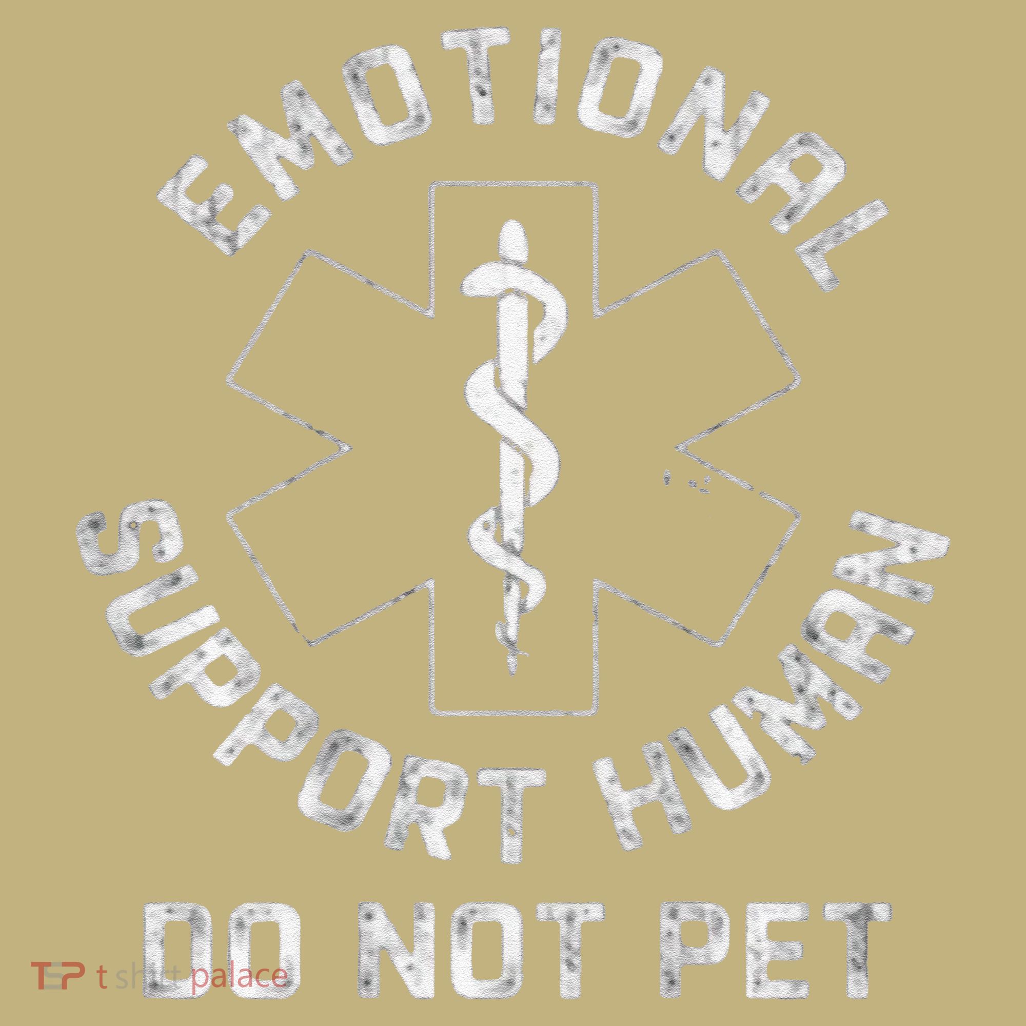 S Back Do Not Pet Emotional Support Husband Funny Mousepad