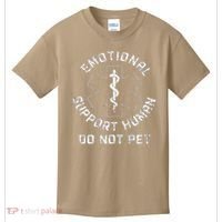 S Back Do Not Pet Emotional Support Husband Funny Kids T-Shirt thumb 0