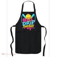 Softball Big Drip Energy Ice Cream Dripping Softball Apron thumb 0