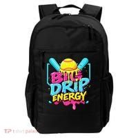 Softball Big Drip Energy Ice Cream Dripping Softball Backpack thumb 0