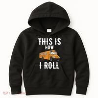 School Bus Driver This How I Roll Gift Kids Hoodie thumb 0