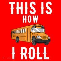 School Bus Driver This How I Roll Gift Santa Hat thumb 1