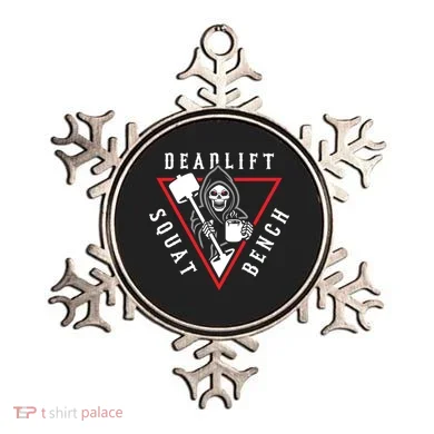 Squat Bench Deadlift Grim Reaper Ornament