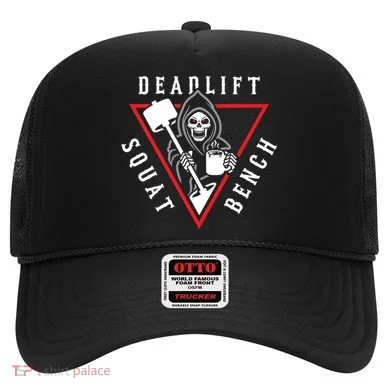 Squat Bench Deadlift Grim Reaper Hat