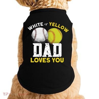 Softball Baseball Dad Gift Softballgiftbaseball Player Softball Meaningful Gift Doggie Tank