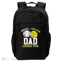 Softball Baseball Dad Gift Softballgiftbaseball Player Softball Meaningful Gift Backpack thumb 0
