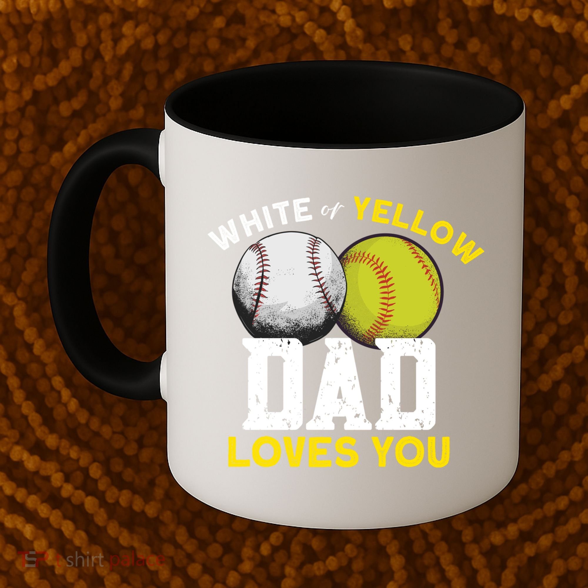 Softball Baseball Dad Gift Softballgiftbaseball Player Softball Meaningful Gift Coffee Mug