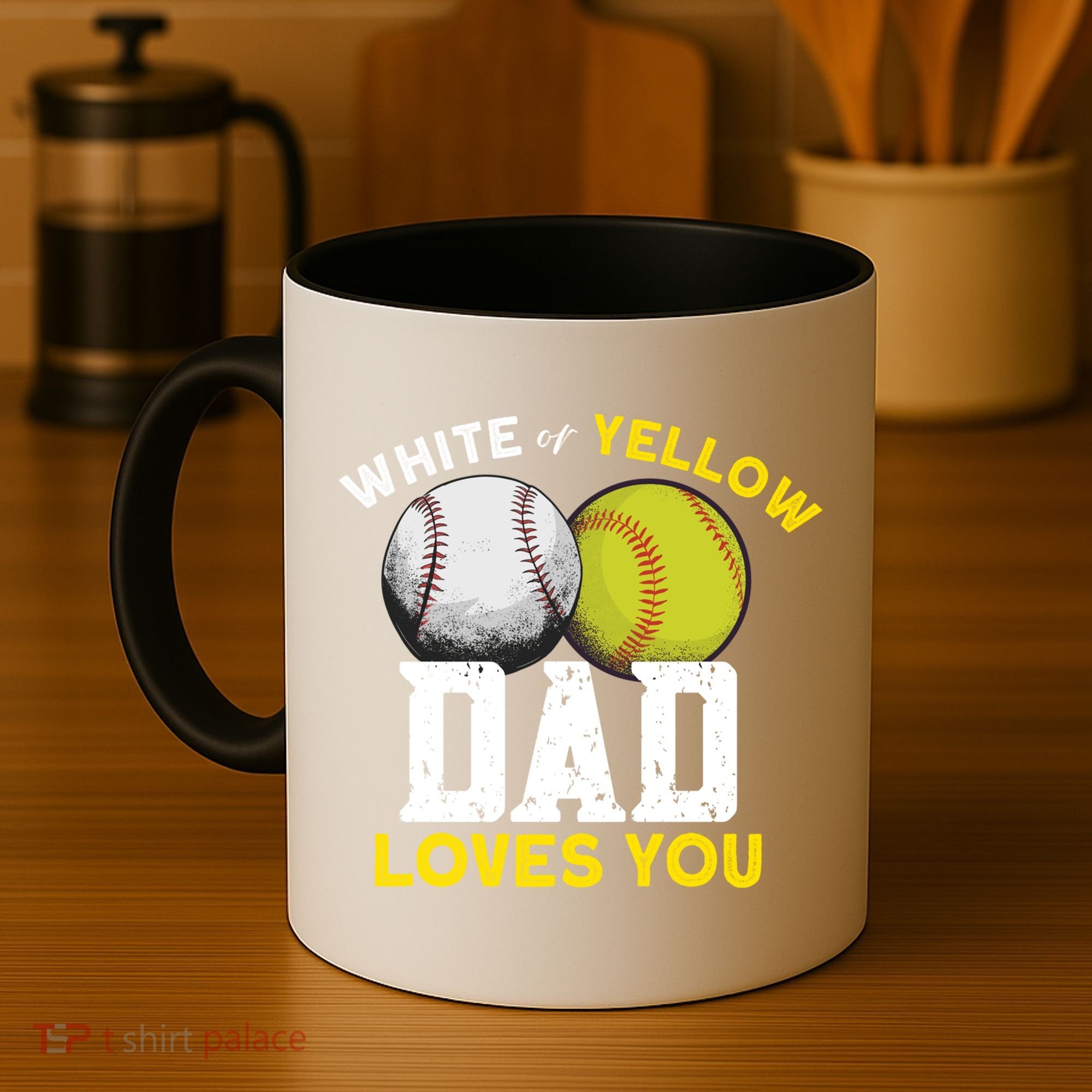 Softball Baseball Dad Gift Softballgiftbaseball Player Softball Meaningful Gift Coffee Mug