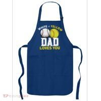 Softball Baseball Dad Gift Softballgiftbaseball Player Softball Meaningful Gift Apron thumb 0