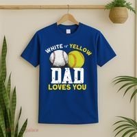 Softball Baseball Dad Gift Softballgiftbaseball Player Softball Meaningful Gift T-Shirt thumb 2