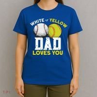 Softball Baseball Dad Gift Softballgiftbaseball Player Softball Meaningful Gift T-Shirt thumb 4