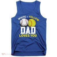 Softball Baseball Dad Gift Softballgiftbaseball Player Softball Meaningful Gift Tank Top thumb 0
