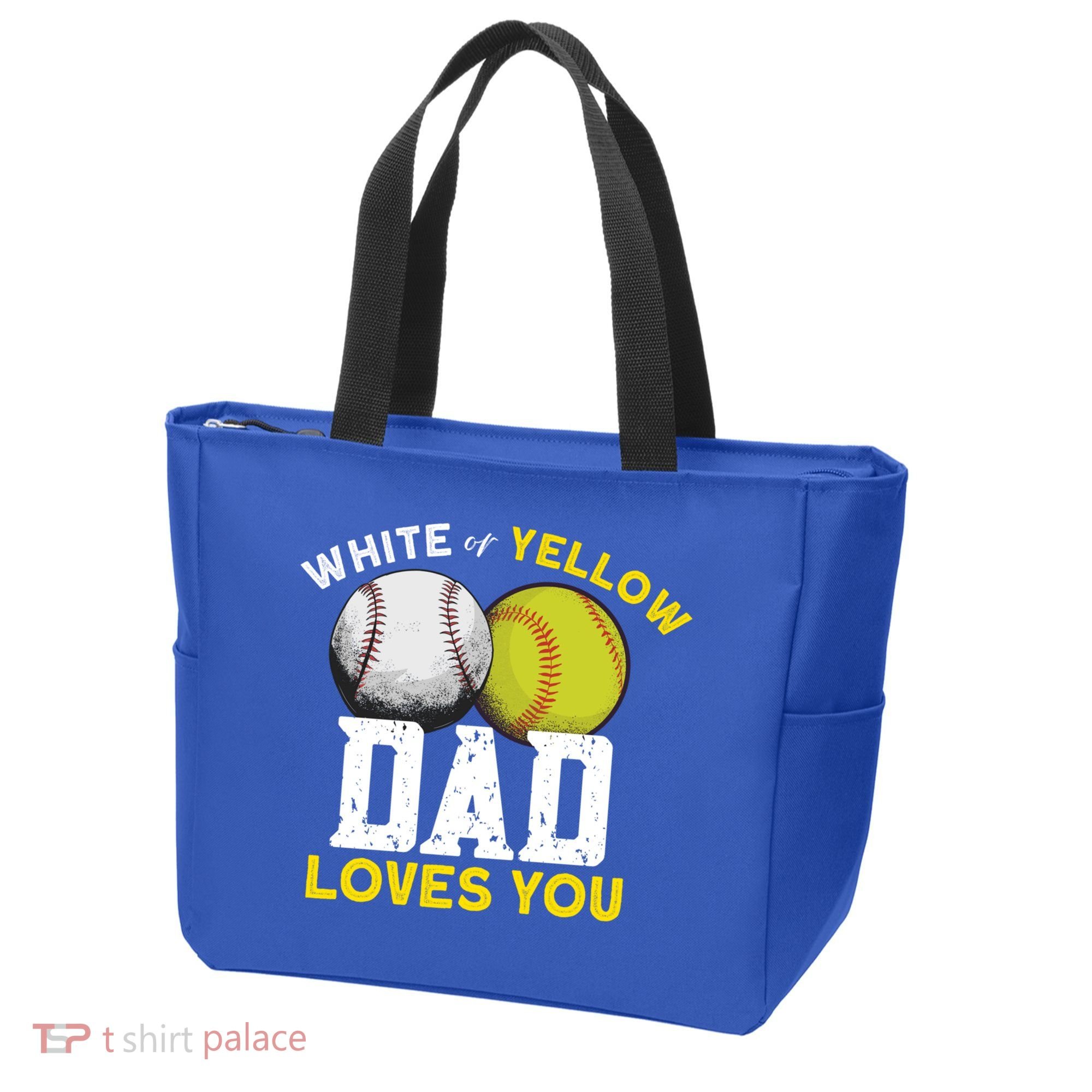 Softball Baseball Dad Gift Softballgiftbaseball Player Softball Meaningful Gift Tote Bag