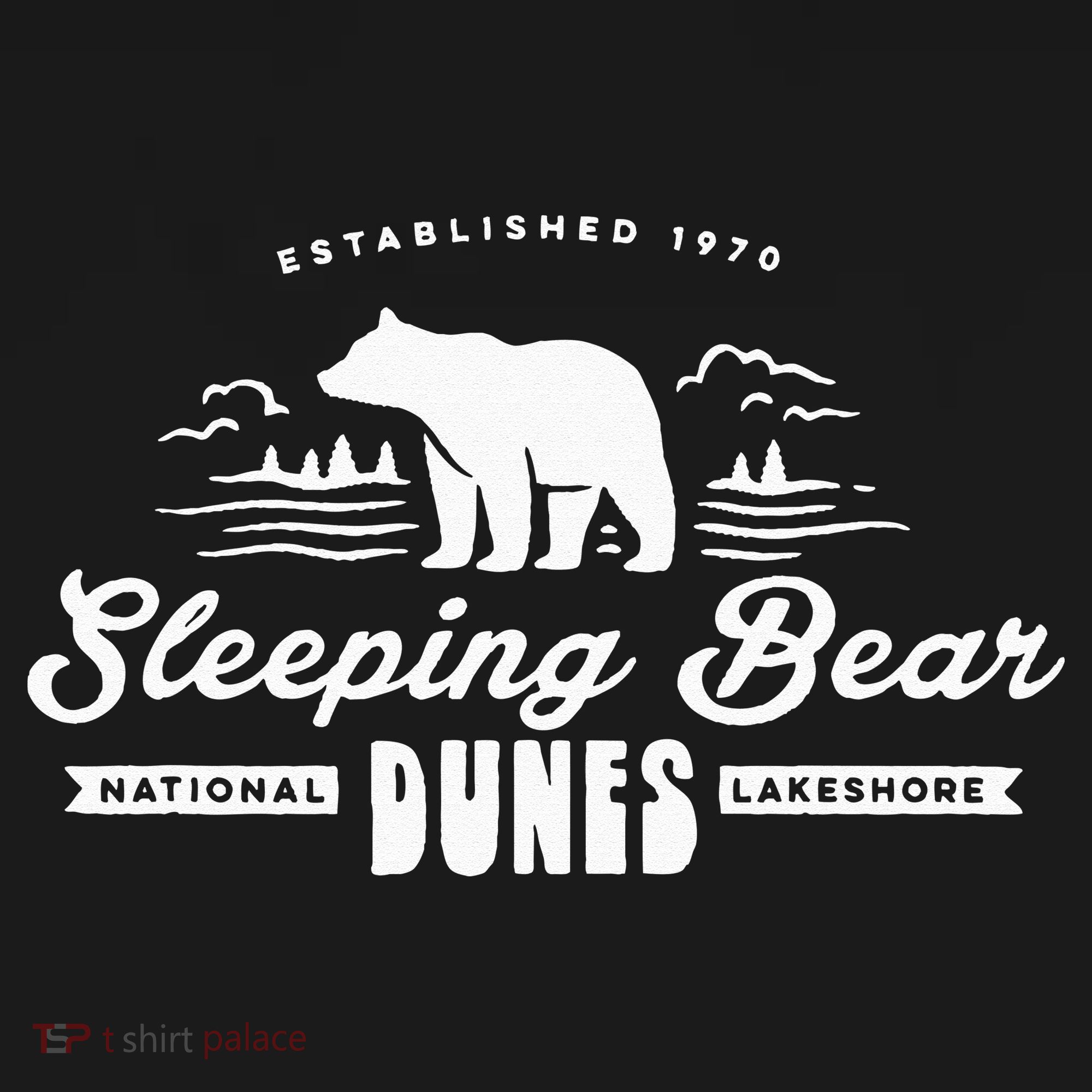 Sleeping Bear Dunes Michigan National Park Souvenir Ornament