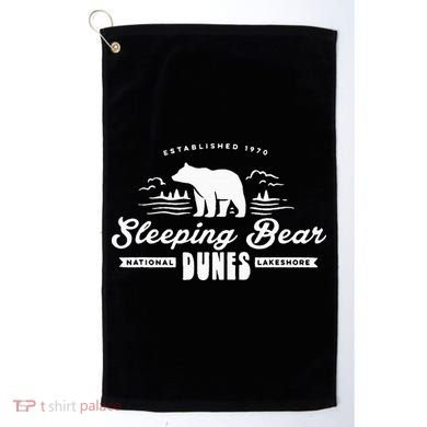 Sleeping Bear Dunes Michigan National Park Souvenir Golf Towel