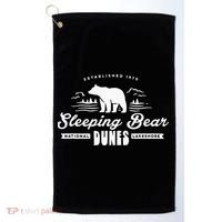 Sleeping Bear Dunes Michigan National Park Souvenir Golf Towel thumb 0